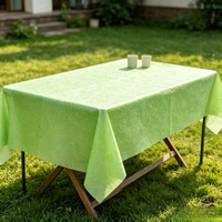 Tissu non tissé gaufré multicolore, directement de l'usine, en rouleau, idéal pour les tapis de pique-nique et les nappes jetables