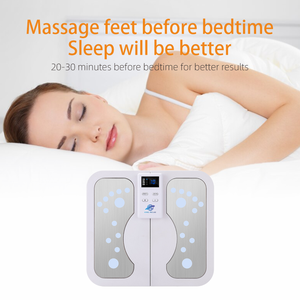 Masseur électrique à rouleaux pour pieds et jambes Shiatsu avec chaleur infrarouge, vibrations, compression d'<span class=keywords><strong>air</strong></span>, contrôle du temps, rechargeable par USB - Product Image 5