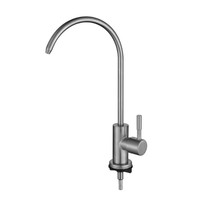 Robinet de cuisine Weihao à prix réduit en acier inoxydable SUS304, monotrou, monocommande, avec douchette extractible, à poser sur comptoir, garantie 5 ans