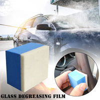 Eponges de polissage d'essuie-glace multidimensionnelles Brosse en feutre de laine Eponge de nettoyage de film d'huile de verre de voiture pour le dépoussiérage d'huile de pare-brise de voiture