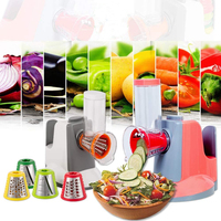 Portable Mini Salade Maker Multi-Fonctionnel Électrique Hachoir À Légumes Broyeur Trancheuse Déchiqueteuse En Plastique Durable