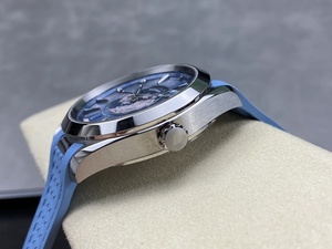 5A qualité mécanique étanche 43mm VS usine 8938 mouvement lumineux 24 heures été cadran bleu 150m GMT montre - Product Image 3