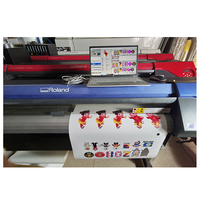Roland-plóter original vs540 de segunda mano, camiseta de vinilo digital, impresión y corte, con soporte técnico de vídeo