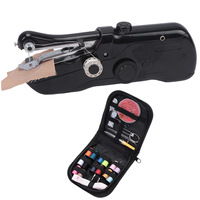 Machine à coudre portable Handy Stitch, mini, sans fil, en plastique, outil de couture tendance, réparations rapides de vêtements, pour la maison, les voyages et le bricolage