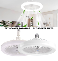 Zhongshan Oem lampe à lumière LED couvercle givré diffuseur lumen élevé 2500lm 3cct 3 vitesses de vent ventilateur de plafond extérieur à distance à faible bruit