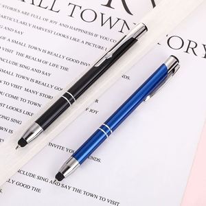 Hot Seller Multi Color 0.7Mm Aluminum Ballpoint Touch Screen Pen Portable Writing Business <b>Gift</b> Set - Product Image 2