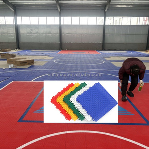 Material <span class=keywords><strong>para</strong></span> Canchas Deportivas Portátiles, Baldosas de Plástico, Suelo Temporal <span class=keywords><strong>para</strong></span> Baloncesto al Aire Libre - Product Image 6