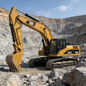 Escavatore Usato Caterpillar 320 320D, Escavatore Cingolato Originale Usato, Escavatore Cat 320, Macchinari Caterpillar 320 - Product Image 1