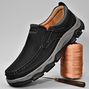<span class=keywords><strong>Mocasines</strong></span> de Talla Grande para Hombre (Tallas 40-50), Zapatos de Trabajo para Exteriores, Parte Superior de Microfibra, Antideslizantes, con Amortiguación, Suela Suave, Sin Cordones, Casuales - Product Image 2