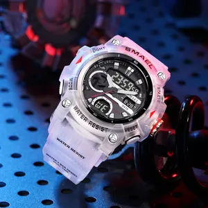 นาฬิกาผู้ชายสไตล์ใหม่2023g กันน้ำ50M นาฬิกาควอตซ์กีฬาช็อกสำหรับผู้ชายนาฬิกาข้อมือดิจิตอลนาฬิกา8086