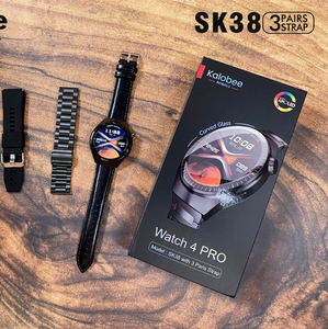 Dernier design, modèle SK38, montre intelligente étanche IP67, résistante aux chocs, avec bracelets en métal, cuir et silicone, <span class=keywords><strong>3</strong></span> bracelets - Product Image 4