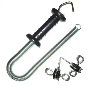 Electric Fence Gate Handle Spring Kits Electric Fence Gate Hardware Insulated Gate Handle Kit