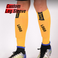 Protection de jambe de sport respirante et élastique personnalisée OEM pour la course à pied, le cyclisme, le basketball, le football, le soccer, protège-tibias