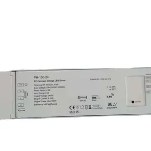 Módulo controlador LED superbajo de ruido, caja de luz LED de 1,2mm de grosor, fuente de alimentación EMC, 12VDC, 8-22W