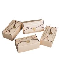 Boîte à bonbons rectangulaire personnalisée avec logo, en carton portable, pour chocolats, idéale pour les fêtes et les cadeaux invités
