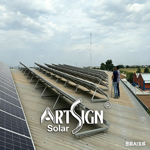 Supports de <span class=keywords><strong>fixation</strong></span> solaires ART Sign pour panneaux solaires sur toiture, capacité robuste, <span class=keywords><strong>fixation</strong></span> sécurisée - Product Image 1