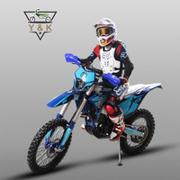 Moto de course à essence 250CC ZS CB250 Moteur 2 temps Motocross Tout-terrain Dirt Bike Pit Bike à vendre