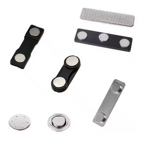 Tùy Chỉnh Tái Sử Dụng Văn Phòng Tên Tag Với Mạnh Mẽ Nam Châm Neodymium Fastener Clip Dính Ủng Hộ Ba Mạnh Mẽ NdFeB Nam Châm Composite - Product Image 1