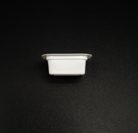 Contenant en plastique mini jetable en blister pour sauce, mayonnaise et vinaigrette, en matériau PP Sulide
