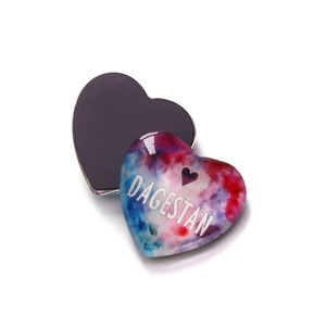 Factory Direct High Quality Customized Logo 3D Glass <b>Fridge</b> Magnet Low MOQ Souvenir Gift - Product Image 2