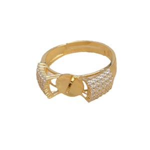 Base para Anillo Ancho de Plata S925 JG5452, Accesorio para Perlas de 12-14 mm, Base para Anillo de 6 mm y 8 mm, Accesorios para Manos, Soporte Vacío para Anillo - Product Image 5