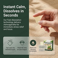 Bandes Orales Dissolvables d'Ashwagandha – Complément Herbal Adaptogène pour le Bien-être Quotidien – Fabricant OEM de Formules Personnalisées et Marques Privées