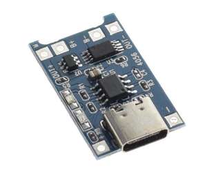 Tipo-c USB 5V 1A 18650 <span class=keywords><strong>TP4056</strong></span> Módulo de cargador de batería de litio con protección 1A Placa de carga de iones de litio oferta caliente - Product Image 2