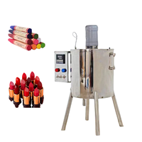 Machine de remplissage manuelle 15/30 litres pour miel, huile, crème, cosmétiques, liquides et rouges à lèvres, avec agitation et chauffage