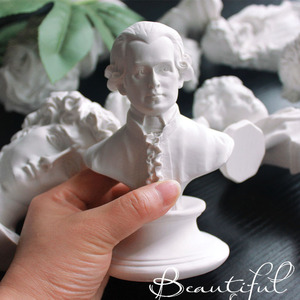 Estatuillas de música de resina más populares, estatuillas de música, cabeza humana, escultura de resina, estatua de resina personalizada - Product Image 2