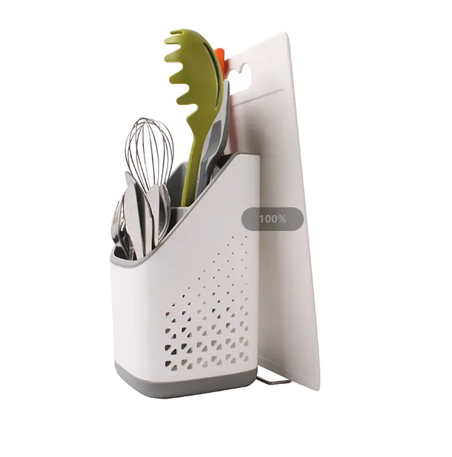 factory light weight kitchen tools plastic resistant drying utensil holder spoon rest