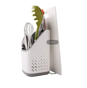 Factory Light Weight Kitchen Tools Plastic Resistant Drying Utensil Holder Spoon Rest