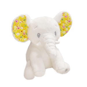Peluche Elefante Luminoso in Posizione Seduta con Luce LED, Giocattolo Calmante per Bambini - Product Image 2
