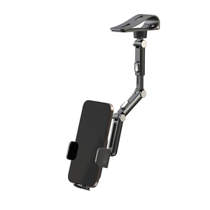 Phổ người giữ điện thoại xe gương visor khung điện thoại di động đứng Sun Visor núi người giữ điện thoại cho xe - Product Image 2