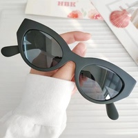 Lunettes De soleil Vintage œil De chat pour femmes, rétro Sexy, petites lunettes De soleil ovales De marque, lunettes léopard pour femmes Oculos De Sol