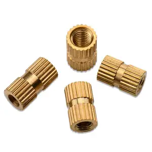 High Quality Injection Molded Blind Hole Brass Thread Insert Nut For Plastic Threaded Inserts Nuts