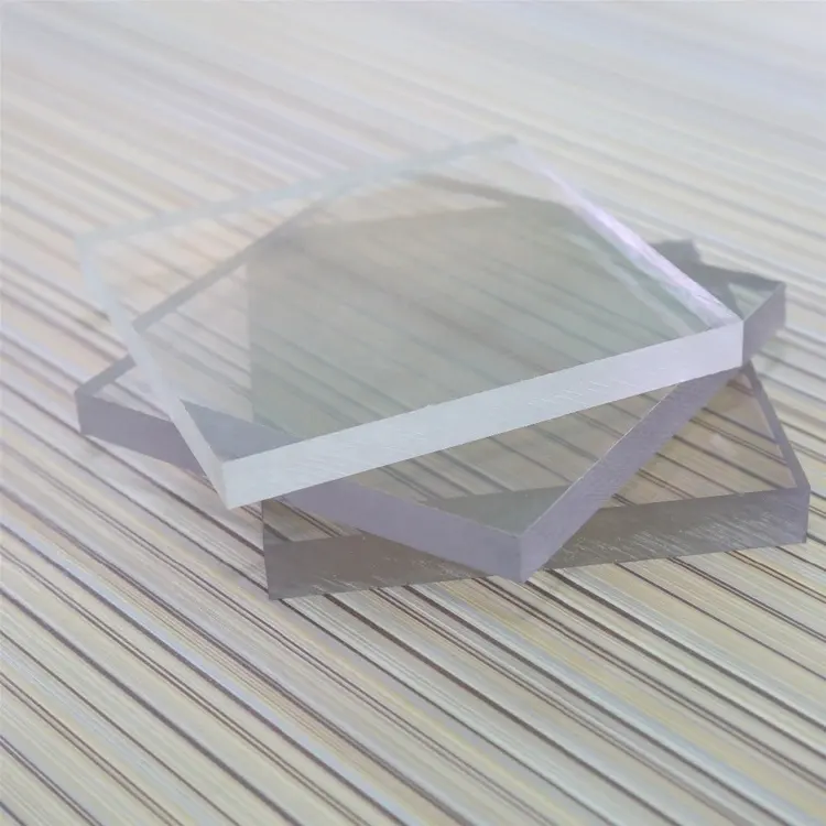 Zertifizierte ISO 4mm Makro lon transparente Lexan Plaque Polycarbonat 10mm Folie