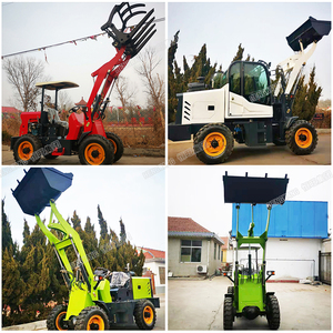 Hengwang ZL912 ünlü motor tarım makineleri <span class=keywords><strong>mini</strong></span> belden kırma kepçe teleskopik ön uç yükleyici - Product Image 3
