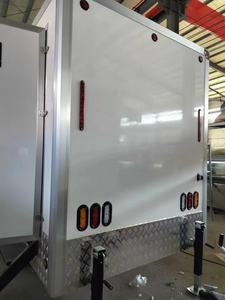 Stile europeo modulare portatile prefabbricato Mobile bagno sanitario rimorchio con cabina doccia per uso esterno campeggio o parco - Product Image 5