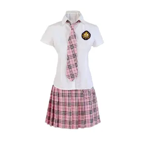 Good quality Girl primary school uniforms supplier for high school