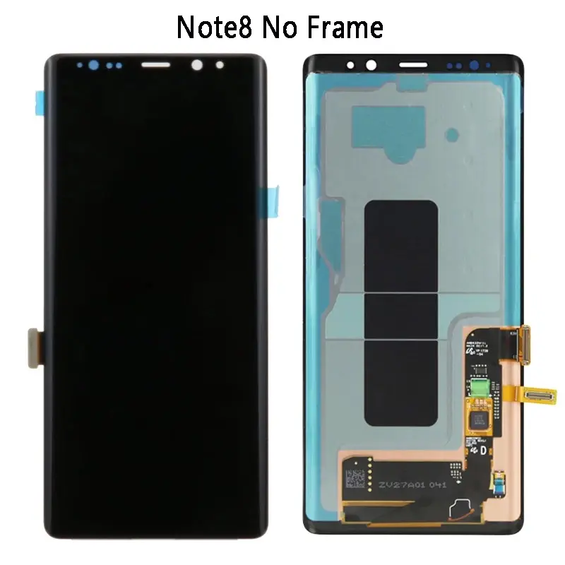 Cell Phone Lcd Touch Screens For Samsung Note 8 Framed Lcd Display Original Lcd Screen