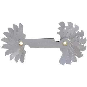 KS TOOLS - 301.0090 Thread <b>gauge</b> imperial, 22 blades - EAN 4042146244326 <b>FEELERS</b> AND PITCH <b>GAUGES</b> - Product Image 1