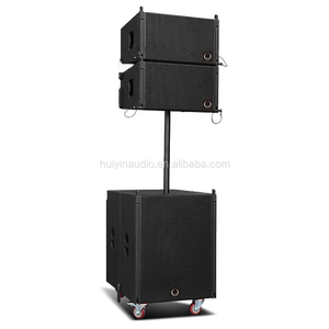 Caixa de Som Profissional de 10 Polegadas com Array de Linha Alimentado de <span class=keywords><strong>2</strong></span> Vias LA10 com Drivers de Neodímio Design em Madeira 80W/300W de Saída - Product Image 6