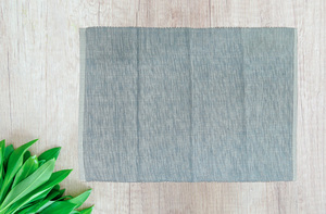 ผ้ารองจานถักทอด้วยมือ คุณภาพส่งออก ผลิตจากเส้นด้ายฝ้ายแท้ 100% ย้อมสี ทอแบบริบบิ้น ดีไซน์ทันสมัย เป็นมิตรต่อสิ่งแวดล้อม ทนทาน ทนความร้อน - Product Image 4