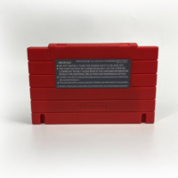 Nouvelle coque de console de jeu Super 100 en 1 SNES version américaine NTSC avec prise en charge de la langue anglaise