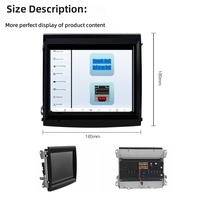 Pour Porsche Cayenne, écran tactile central de navigation monté sur le tableau de bord avec écran IPS, CarPlay sans fil, Android Auto, 4G WiFi