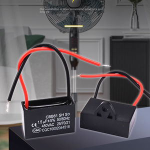 <span class=keywords><strong>Condensateur</strong></span> de démarrage CBB61 pour climatiseur de ventilateur de moteur 1.2/1.5/1.8/2/2.5/3/<span class=keywords><strong>4</strong></span>/5/6UF 450V - Product Image 2