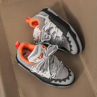 Baskets en caoutchouc à lacets décontractées de marque personnalisée à la mode avec des chaussures de skateboard basses pour hommes