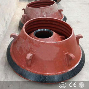 Pièces de concasseur à cône durables pour installation de concassage de pierres, manteau et concave à haute résistance à l'usure - Product Image 2