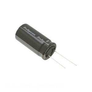 Condensateur radial en aluminium traversant 10000 µF 16V 20% 16WXA10000MEFCGC18X25 - Product Image 1