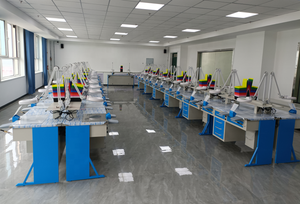 Banco da lavoro dentale 2.15m doppio laboratorio odontoiatrico - Product Image 6